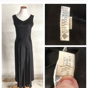 Vintage Bias Cut evening dress